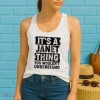 It's A Janet Thing You Wouldn't Understand Women's Tank Top thumb 2