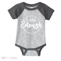 I Am Kind Enough Loved Inspirational Motivational Infant Baby Jersey Bodysuit thumb 0