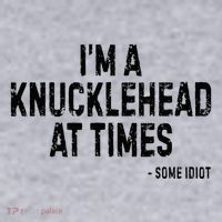 I’M A Knucklehead At Times Women's Sweatshirt thumb 2