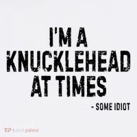 I’M A Knucklehead At Times T-Shirt thumb 7