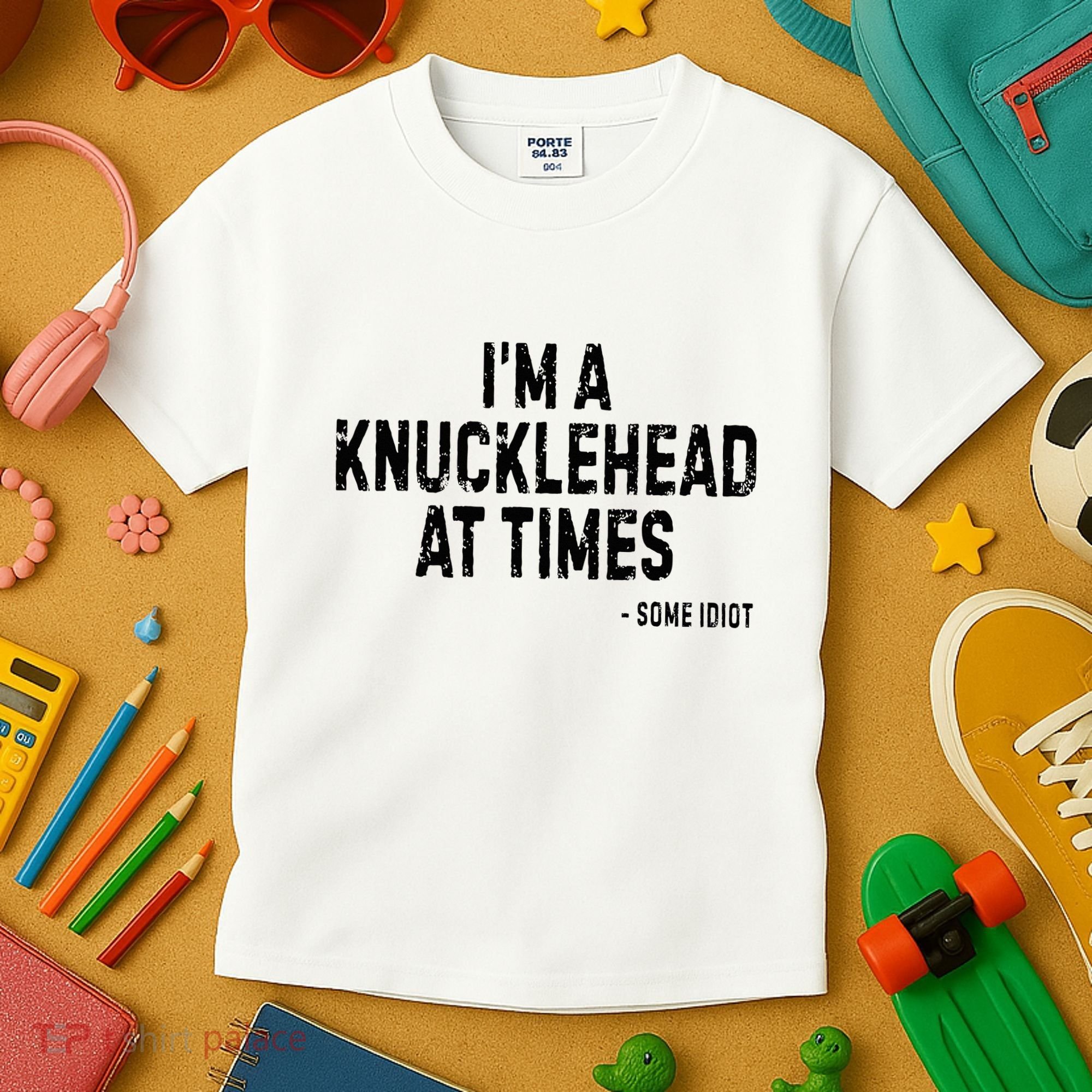 I’M A Knucklehead At Times Kids T-Shirt