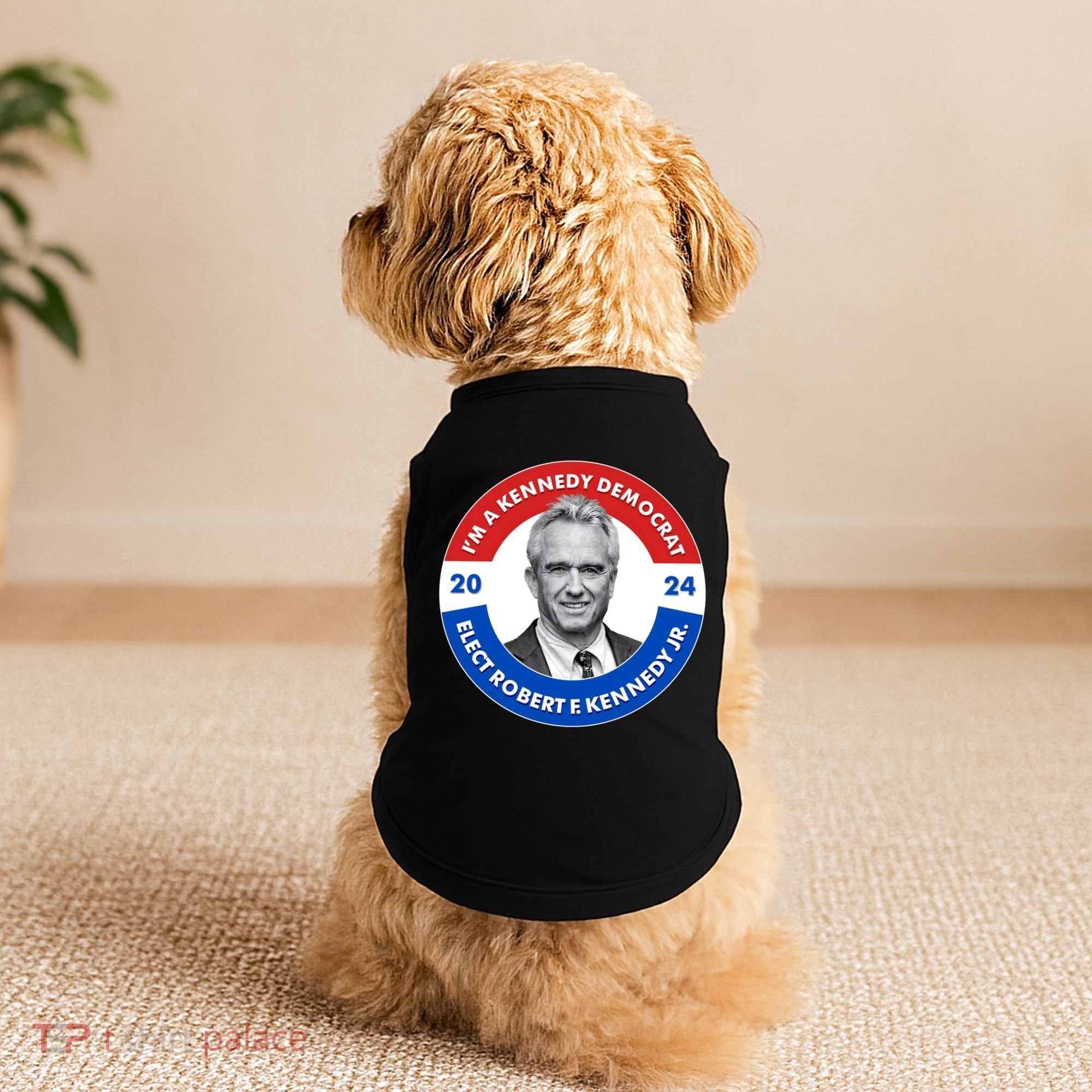 Im A Kennedy Democrat Elect Robert F Kennedy Jr For President Emblem Button Doggie Tank