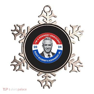 Im A Kennedy Democrat Elect Robert F Kennedy Jr For President Emblem Button Ornament