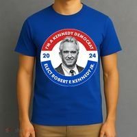 Im A Kennedy Democrat Elect Robert F Kennedy Jr For President Emblem Button T-Shirt thumb 3