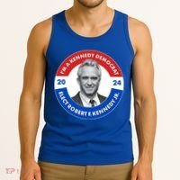 Im A Kennedy Democrat Elect Robert F Kennedy Jr For President Emblem Button Tank Top thumb 3
