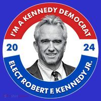 Im A Kennedy Democrat Elect Robert F Kennedy Jr For President Emblem Button Women's T-Shirt thumb 6