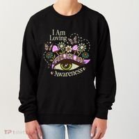I Am Loving Awareness Ram Dass Mantra Mandala Women's Sweatshirt thumb 0