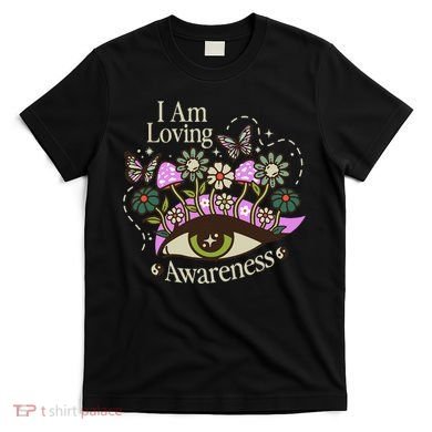 I Am Loving Awareness Ram Dass Mantra Mandala T-Shirt