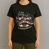 I Am Loving Awareness Ram Dass Mantra Mandala T-Shirt thumb 4