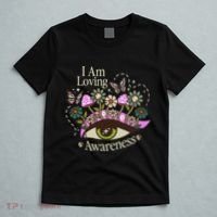 I Am Loving Awareness Ram Dass Mantra Mandala T-Shirt thumb 5