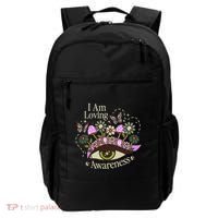 I Am Loving Awareness Ram Dass Mantra Mandala Backpack thumb 0