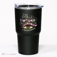 I Am Loving Awareness Ram Dass Mantra Mandala Tumbler thumb 0