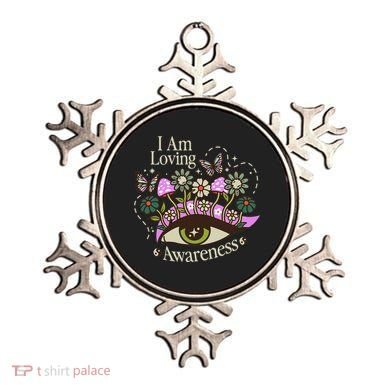 I Am Loving Awareness Ram Dass Mantra Mandala Ornament