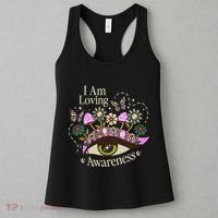 I Am Loving Awareness Ram Dass Mantra Mandala Women's Tank Top thumb 3