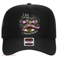 I Am Loving Awareness Ram Dass Mantra Mandala Hat thumb 0