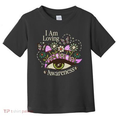 I Am Loving Awareness Ram Dass Mantra Mandala Toddler T-Shirt