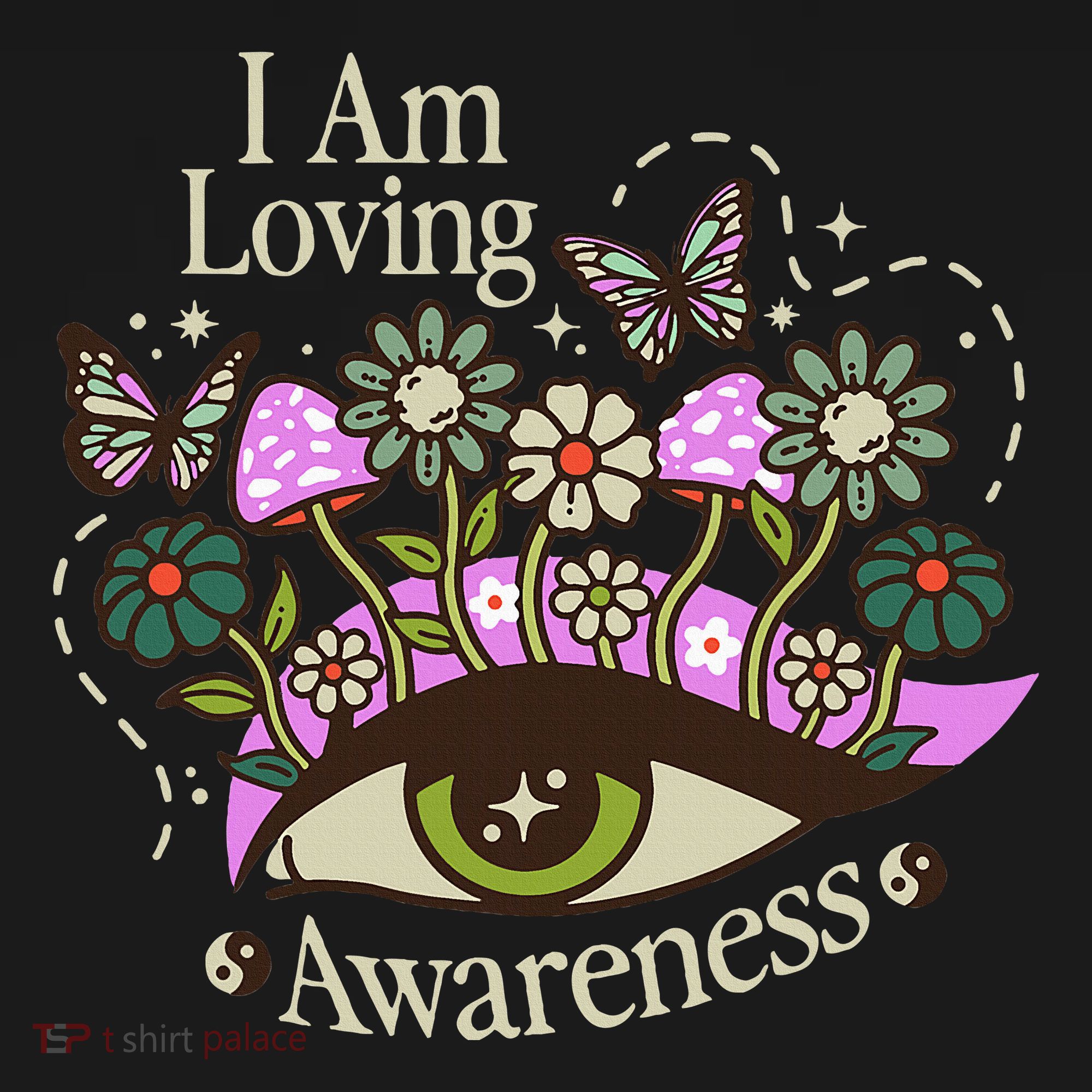 I Am Loving Awareness Ram Dass Mantra Mandala Visor
