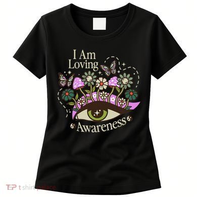 I Am Loving Awareness Ram Dass Mantra Mandala Women's T-Shirt
