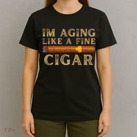 Im Aging Like A Fine Cigar Birthday T-Shirt thumb 4