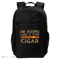 Im Aging Like A Fine Cigar Birthday Backpack thumb 0