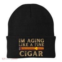 Im Aging Like A Fine Cigar Birthday Beanie thumb 0