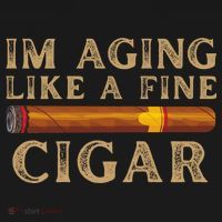Im Aging Like A Fine Cigar Birthday Mousepad thumb 1