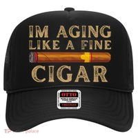 Im Aging Like A Fine Cigar Birthday Hat thumb 0