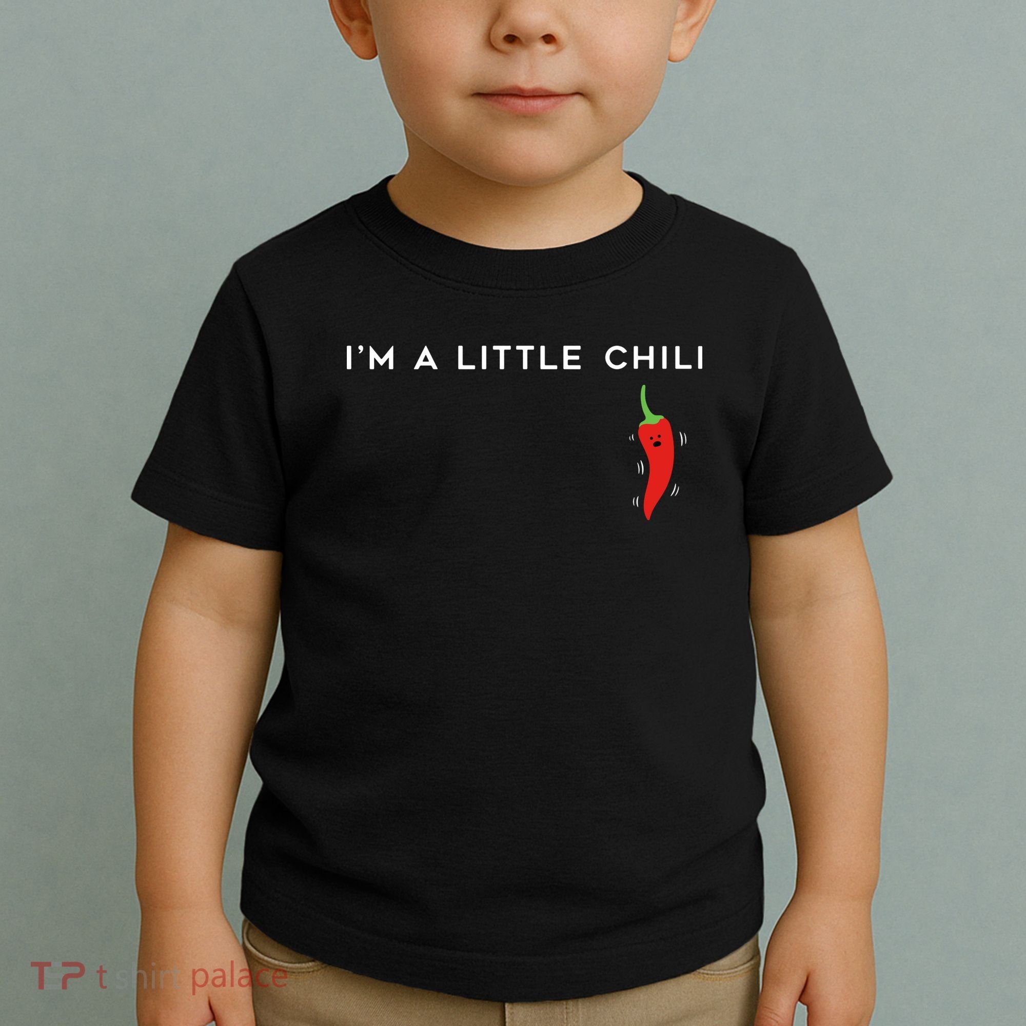 I'm A Little Chili Red Hot Pepper Funny Toddler T-Shirt
