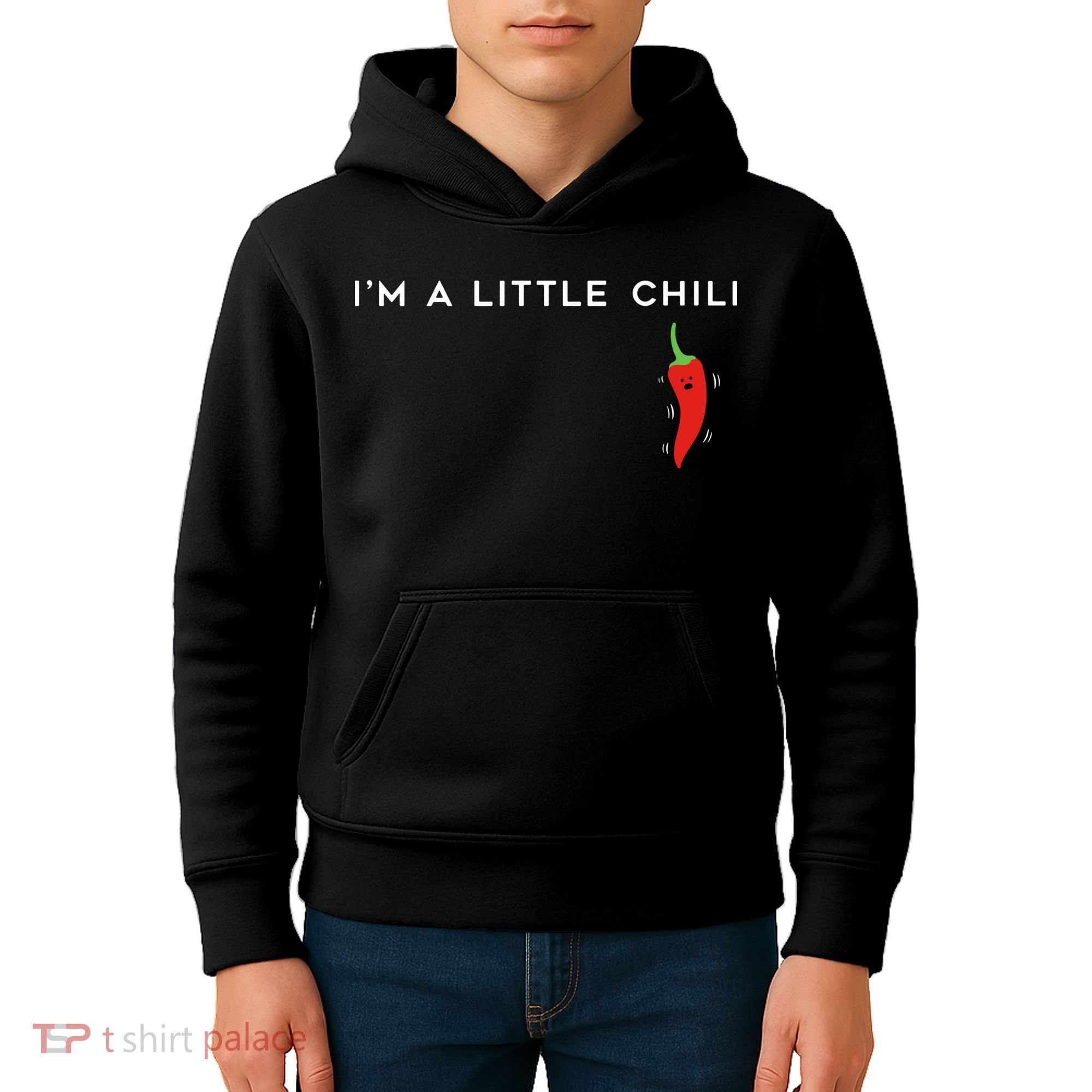 I'm A Little Chili Red Hot Pepper Funny Kids Hoodie