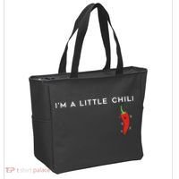 I'm A Little Chili Red Hot Pepper Funny Tote Bag thumb 2