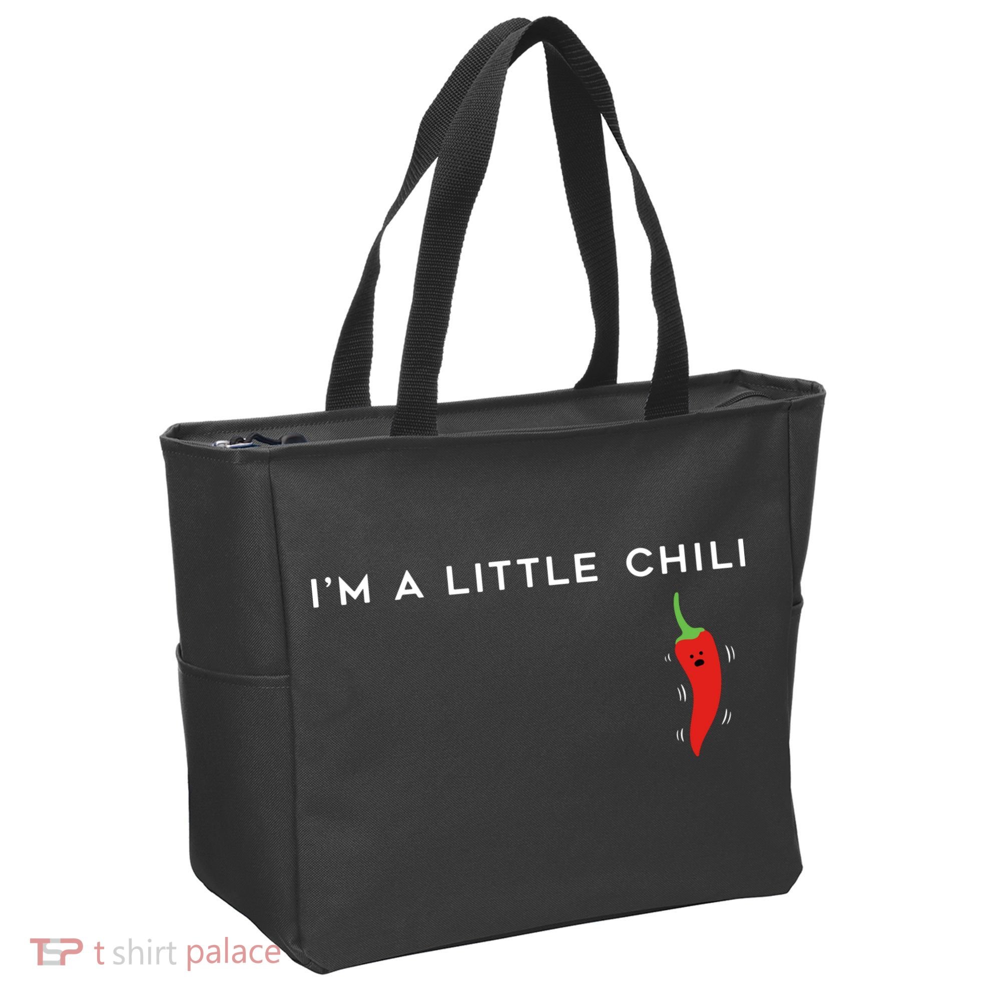 I'm A Little Chili Red Hot Pepper Funny Tote Bag