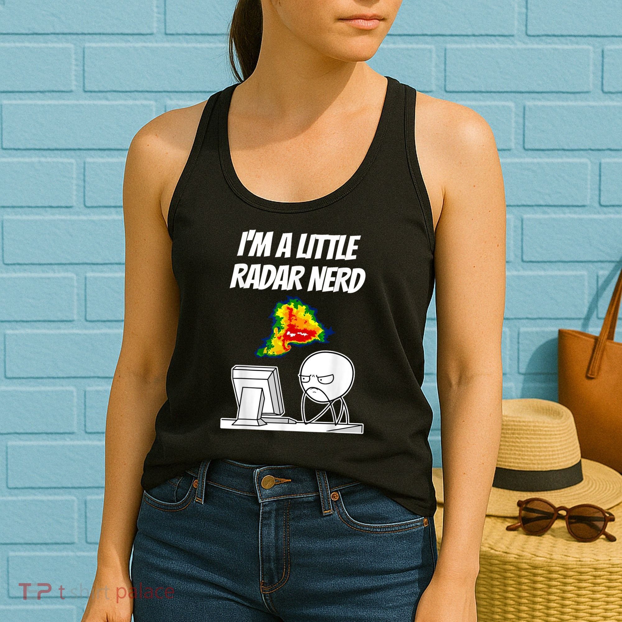 I’M A Little Radar Nerd Women's Tank Top