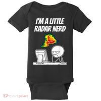 I’M A Little Radar Nerd Baby Bodysuit thumb 0