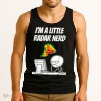 I’M A Little Radar Nerd Tank Top thumb 3