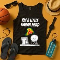 I’M A Little Radar Nerd Tank Top thumb 4