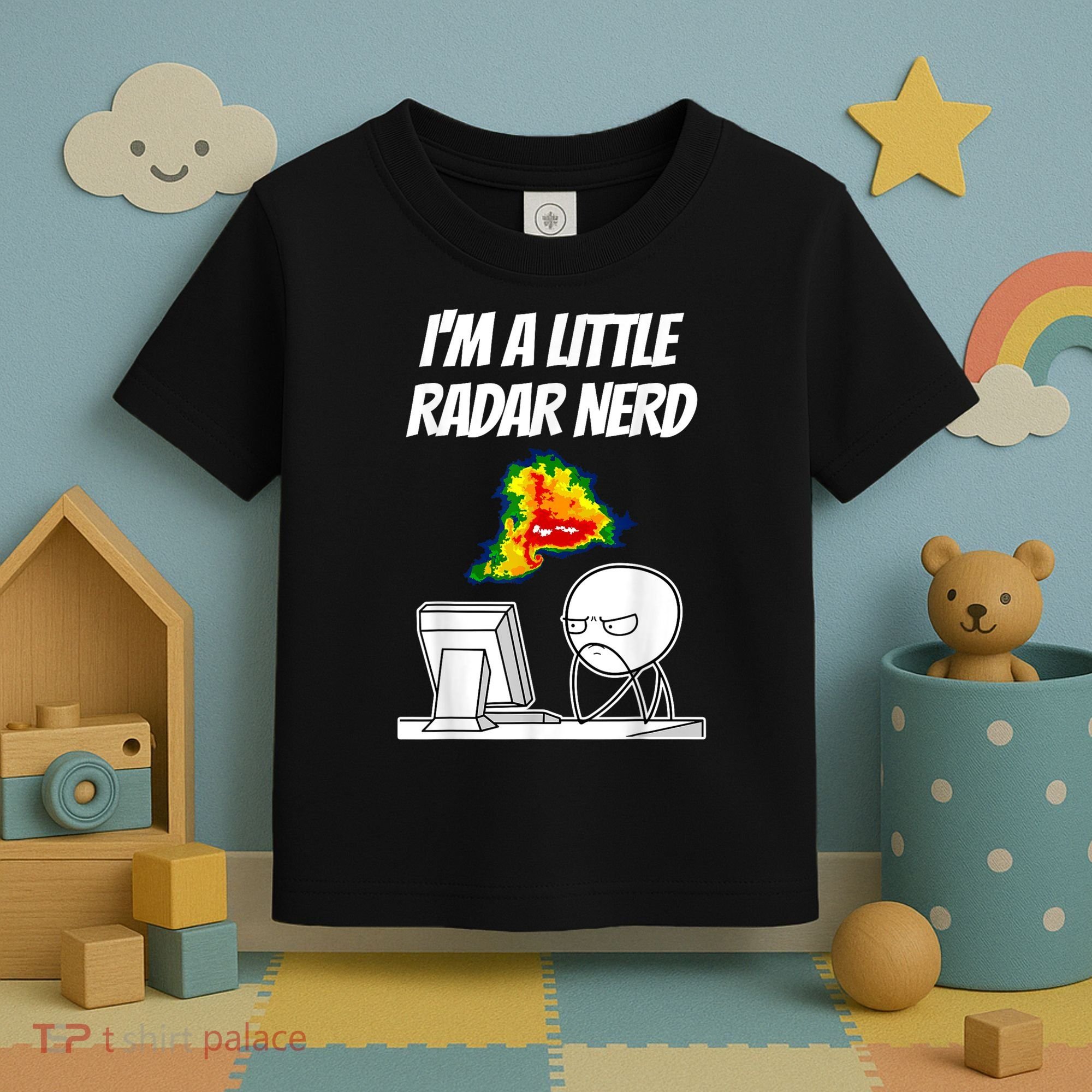 I’M A Little Radar Nerd Toddler T-Shirt