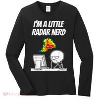 I’M A Little Radar Nerd Women's Long Sleeve Shirt thumb 0