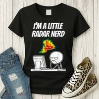 I’M A Little Radar Nerd Women's T-Shirt thumb 3