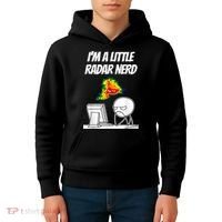 I’M A Little Radar Nerd Kids Hoodie thumb 4
