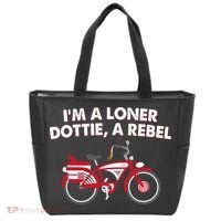 Im A Loner Dottie A Rebel Bicycle Tote Bag thumb 0