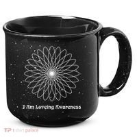 I Am Loving Awareness Ram Dass Teaching Tra And Dala Gift 15oz Campfire Ceramic Mug thumb 0