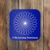 I Am Loving Awareness Ram Dass Teaching Tra And Dala Gift Coaster thumb 0