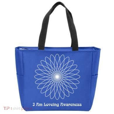 I Am Loving Awareness Ram Dass Teaching Tra And Dala Gift Tote Bag
