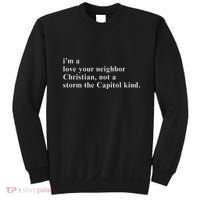 IM A Love Your Neighbor Christian Gift Sweatshirt thumb 0