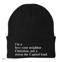 IM A Love Your Neighbor Christian Gift Beanie thumb 0