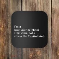 IM A Love Your Neighbor Christian Gift Coaster thumb 0