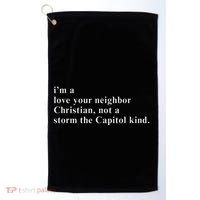 IM A Love Your Neighbor Christian Gift Golf Towel thumb 0