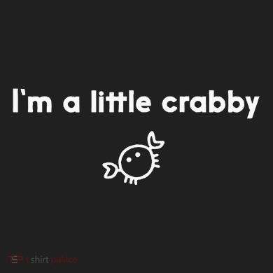 Im A Little Crabby Urban Oversized Heavyweight T-Shirt