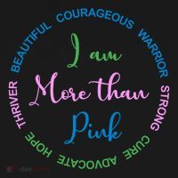I Am More Than Pink Breast Cancer Awareness Apron thumb 3
