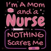 I'm A Mom And A Nurse Nothing Scares Me Funny Coffee Mug thumb 5